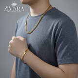 Zivara Aurum Bracelet & Necklace Set