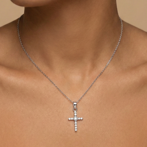 Lumière Cross Necklace